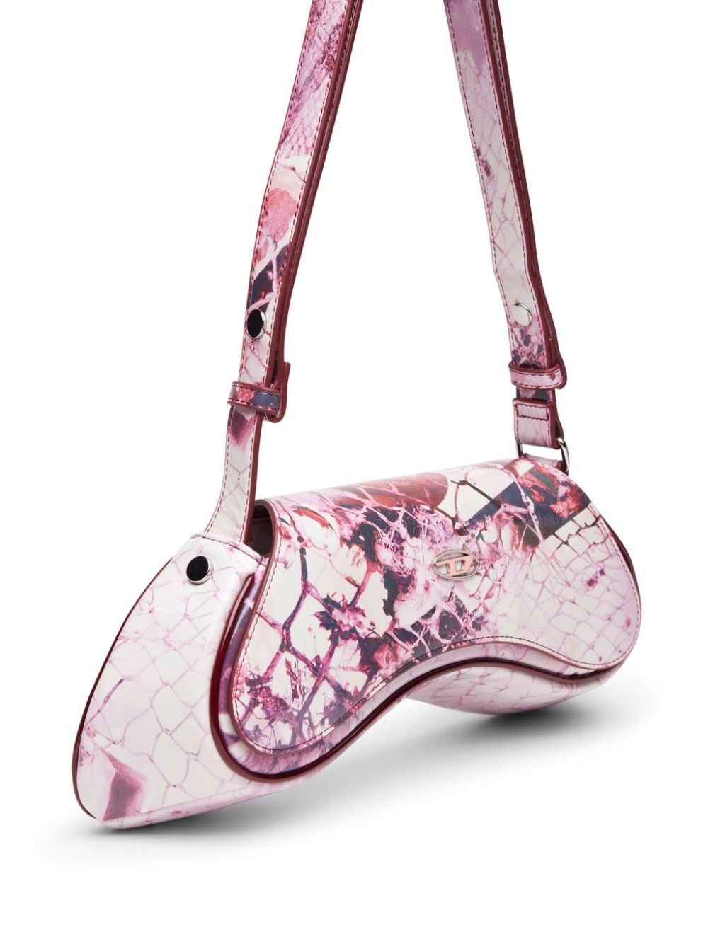 Play snakeskin-print shoulder bag - 5