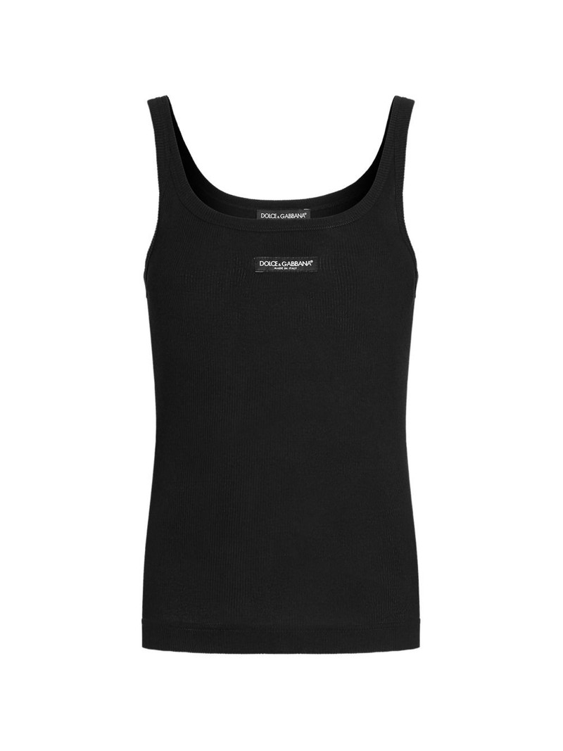 ribbed tank top 1