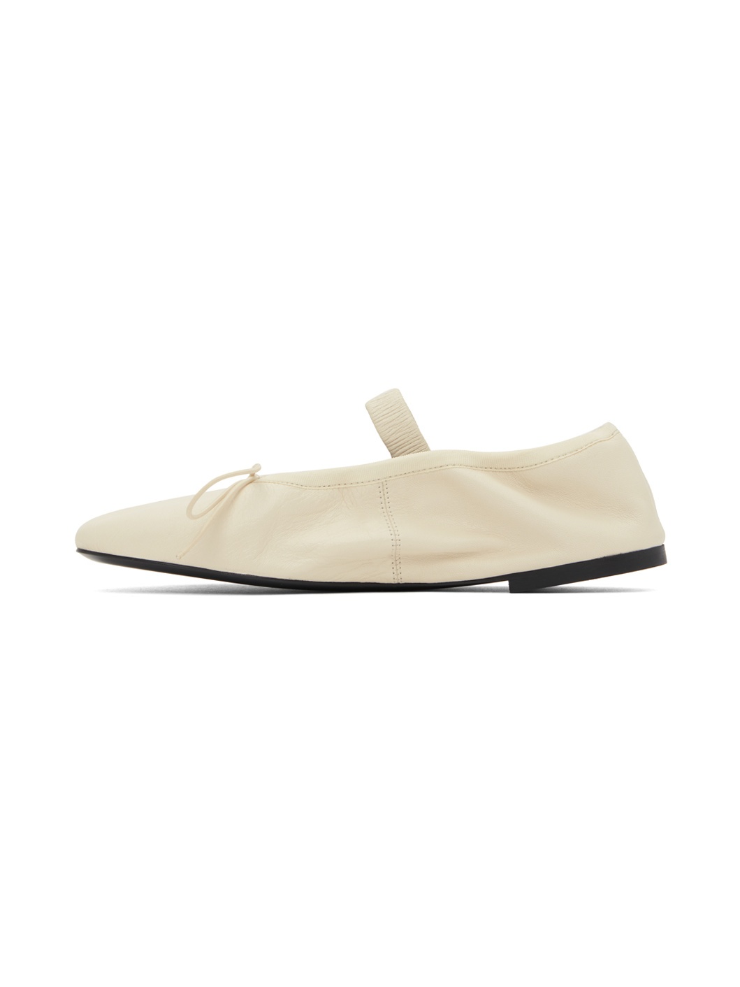 Off-White Glove Mary Jane Ballerina Flats - 3