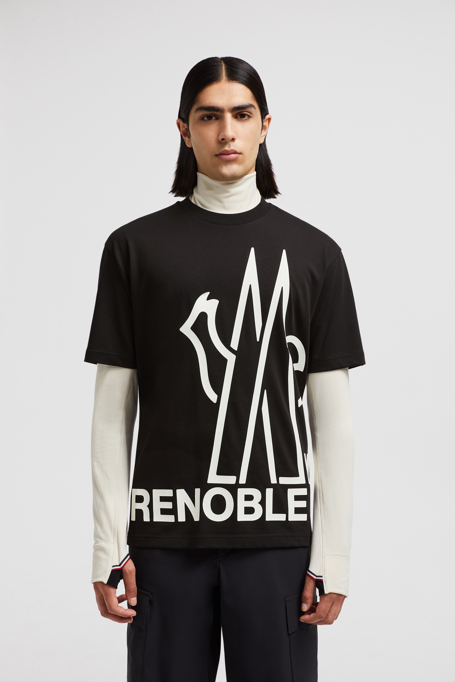 【MONCLER GRENOBLE】2020AW★3DロゴレタリングTシャツ★関税込 Moncler Grenoble Logo T-Shirt | REVERSIBLE