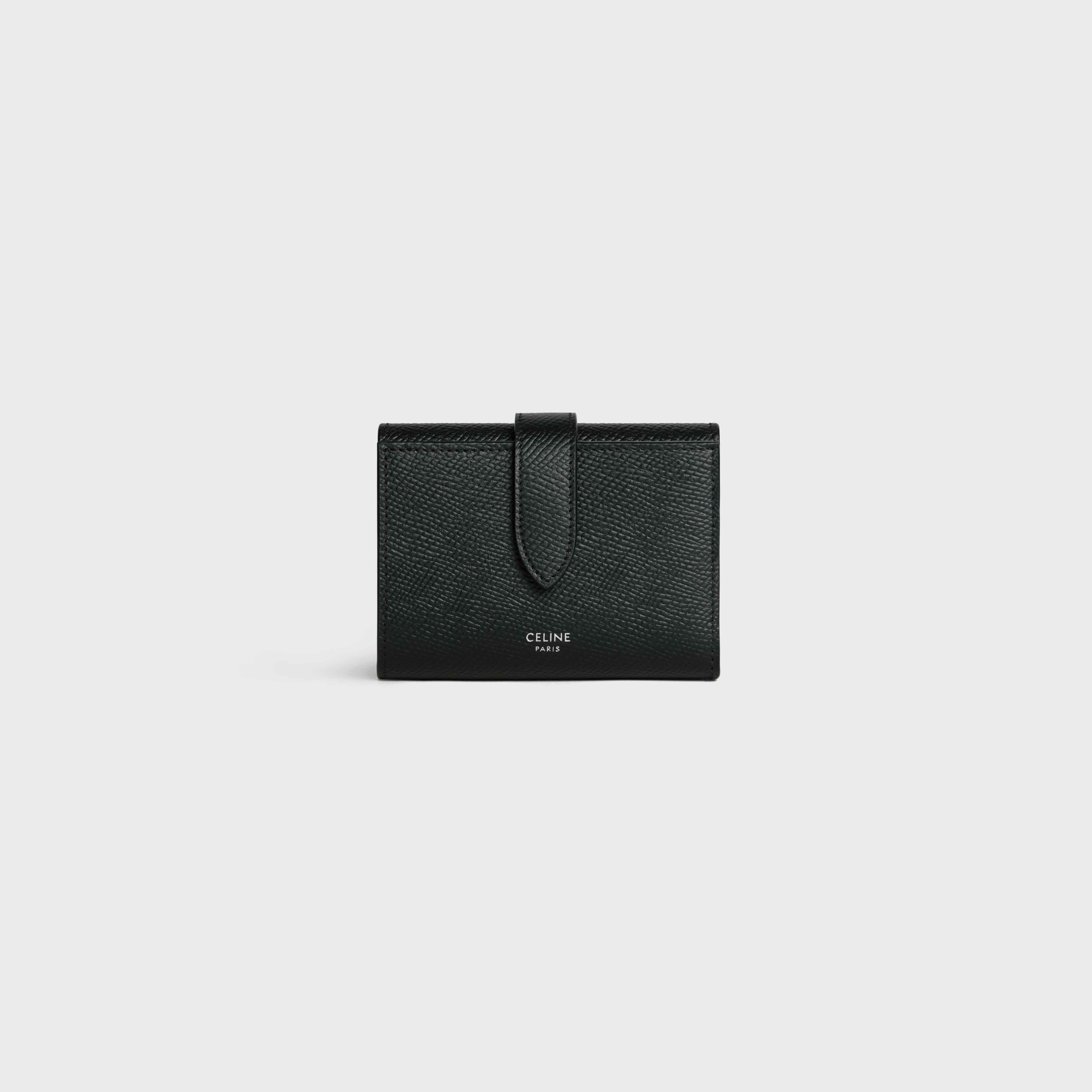 Fine Strap Wallet in Grained Calfskin - 1