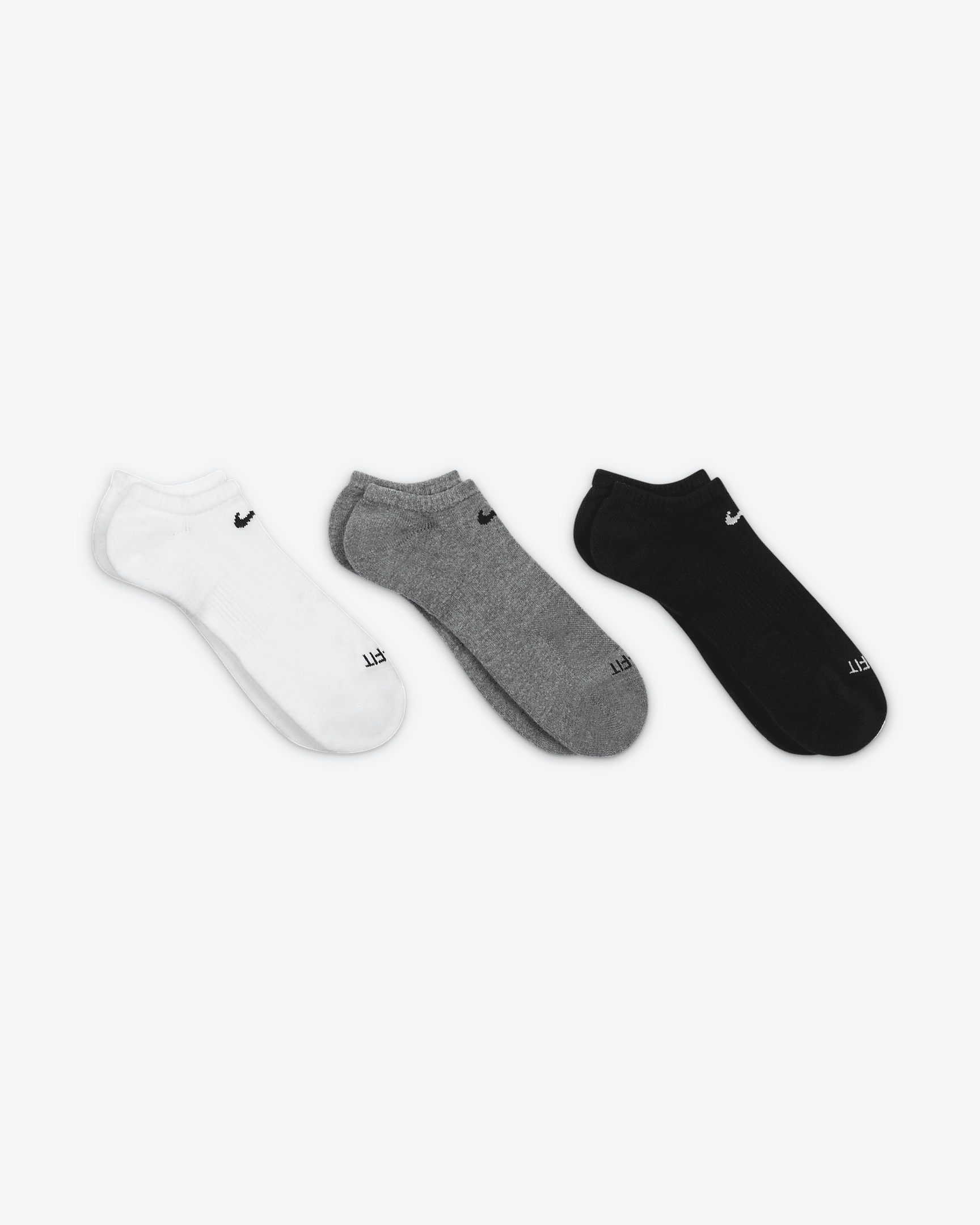 Nike Everyday Plus Cushion Training No-Show Socks (3 Pairs) - 3