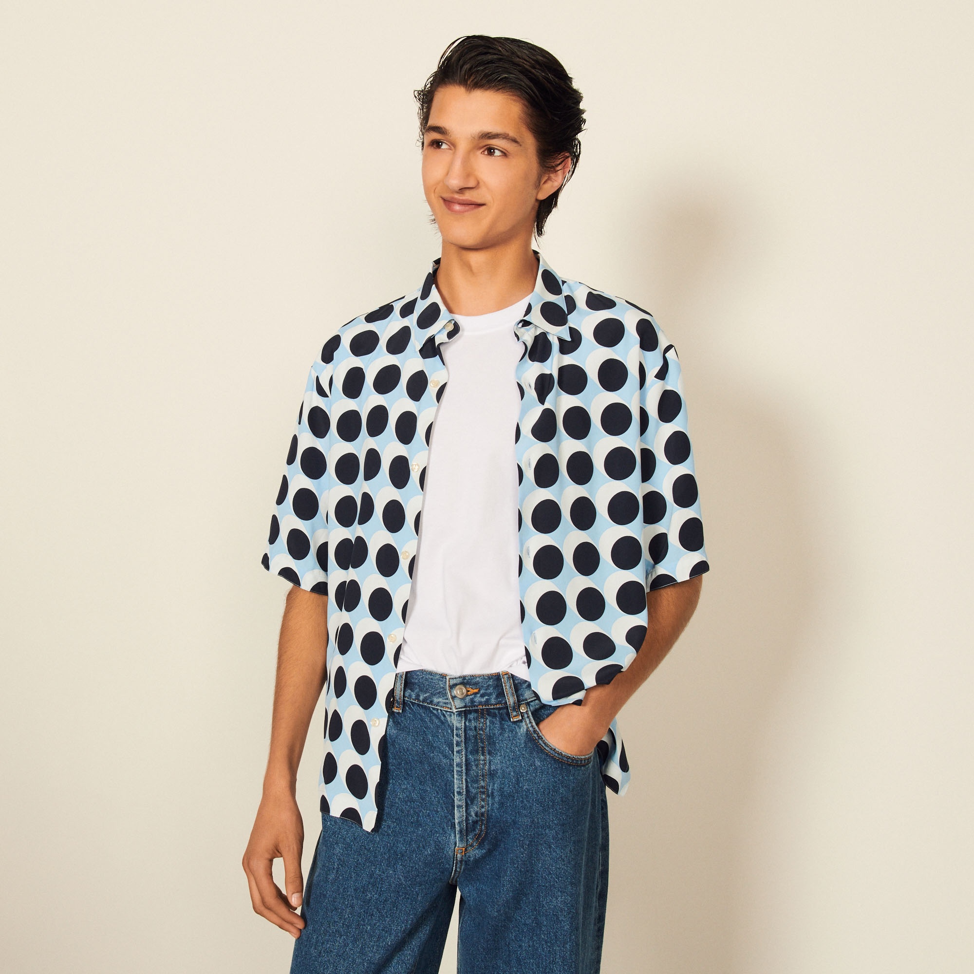 Printed floaty shirt - 2