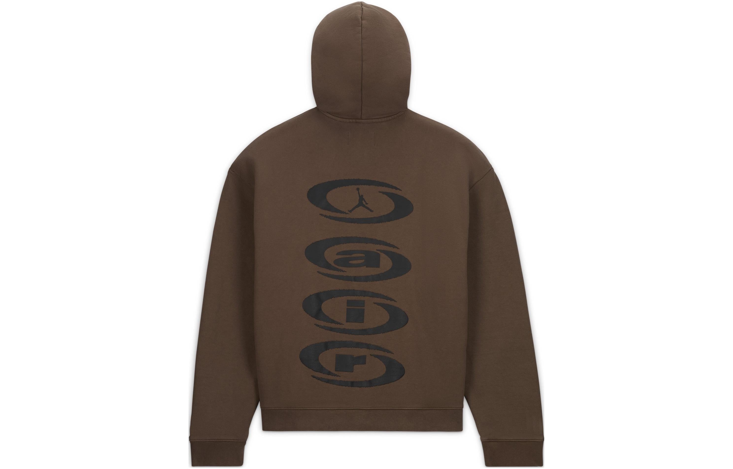 Air Jordan x Travis Scott SS24 Pullover Hoodie 'Brown' DZ5502-275 - 2