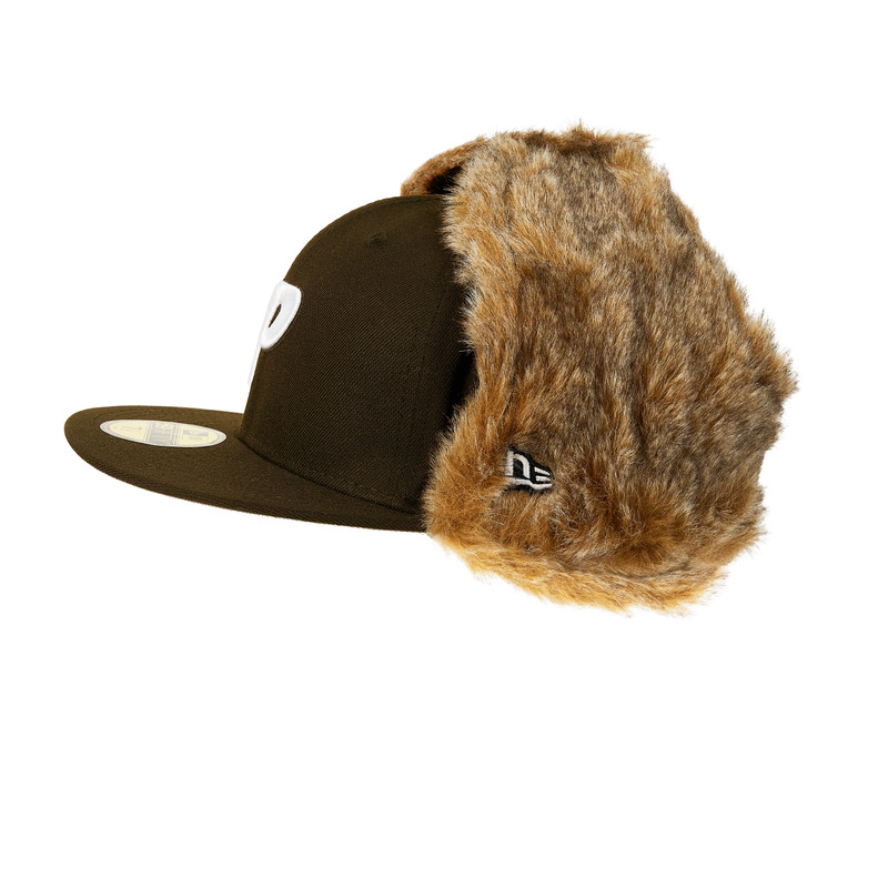 PALACE NEW ERA MASK DOGEAR 59FIFTY BROWN 4