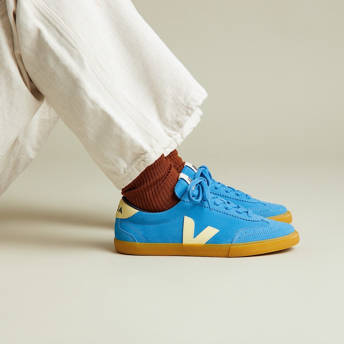 VOLLEY SUEDE EGEE SUN - 4