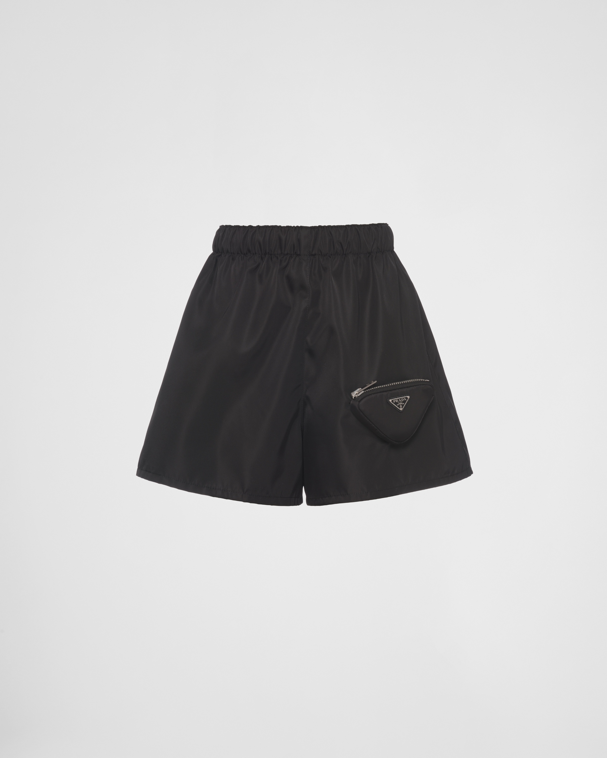 Re-Nylon shorts with pouch - 1