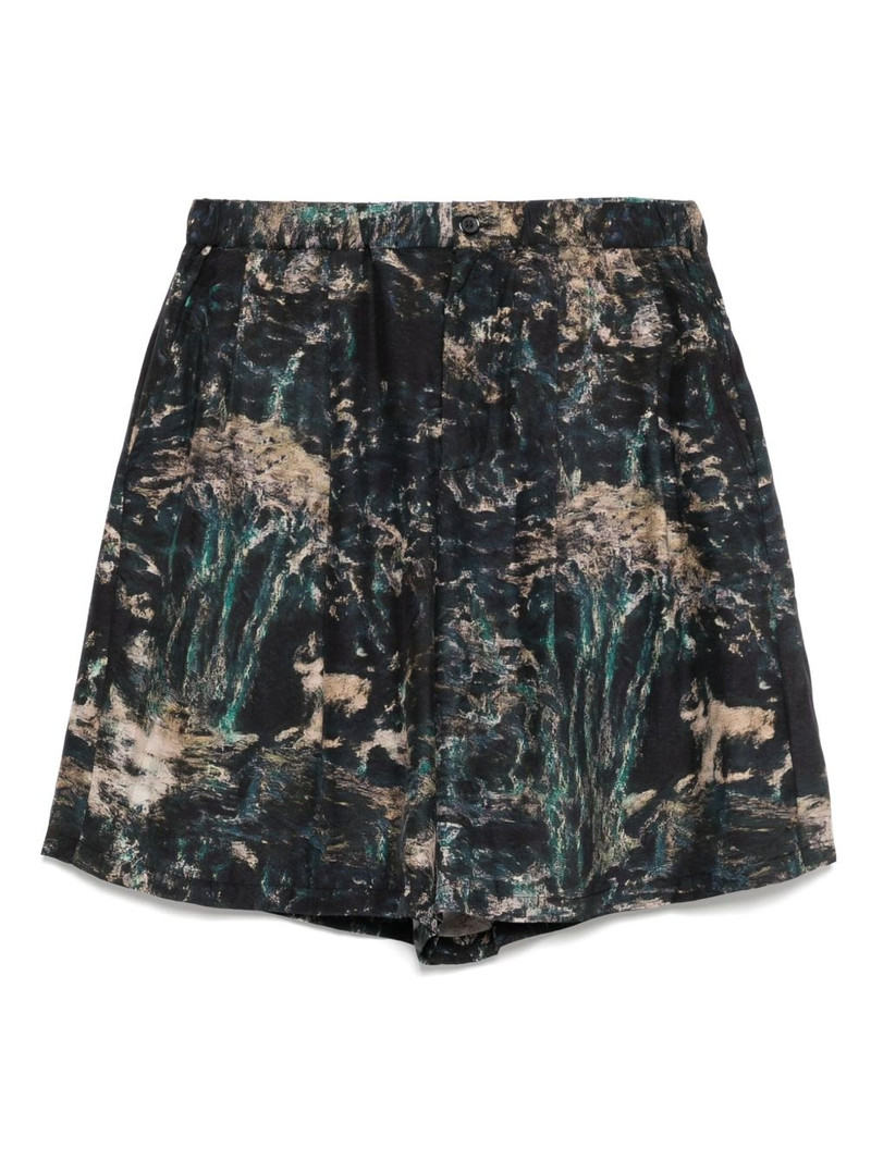 graphic-printed shorts 1