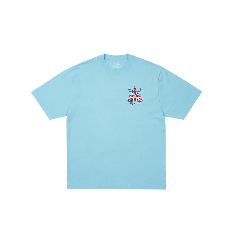 PALACE KING TRI T-SHIRT SKYLINE BLUE outlook