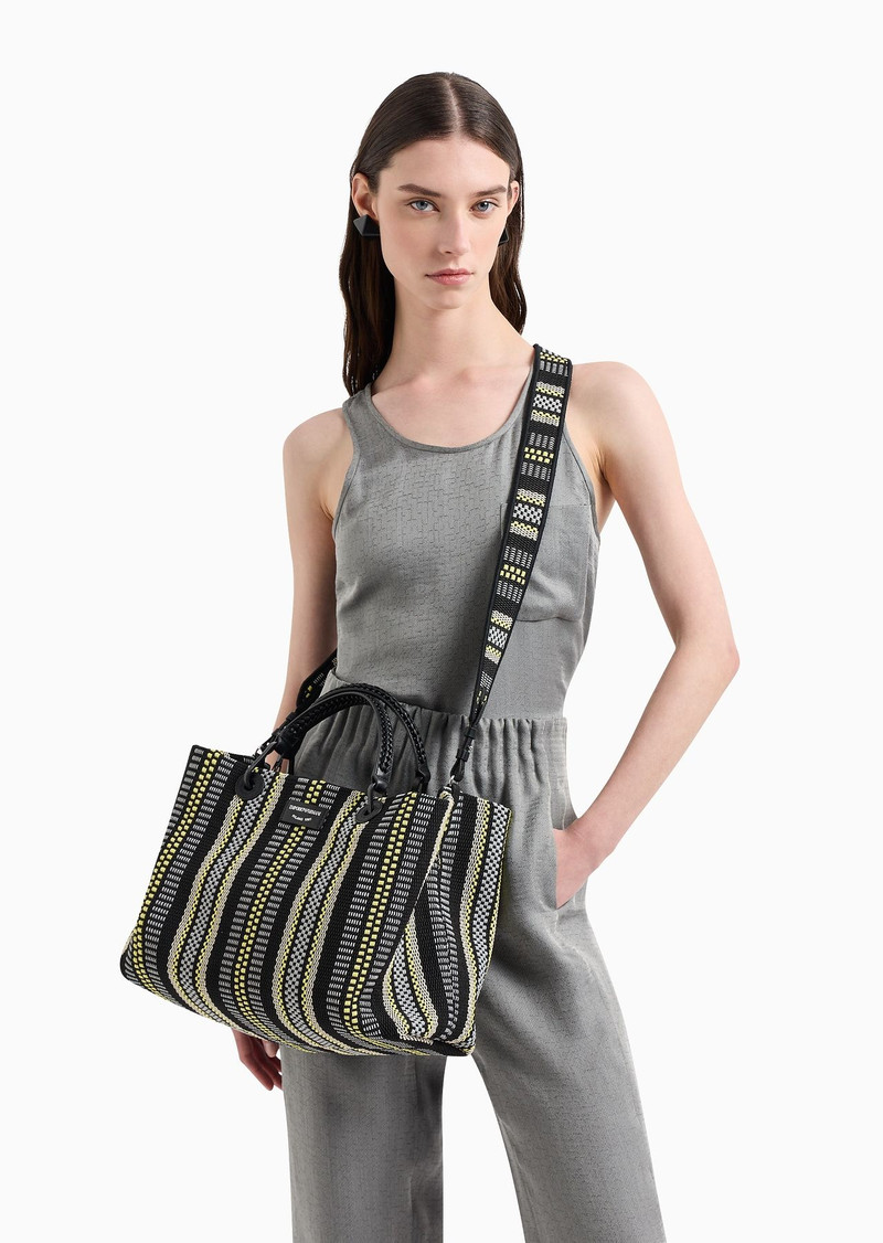 MyEA medium basketweave shopper bag 8