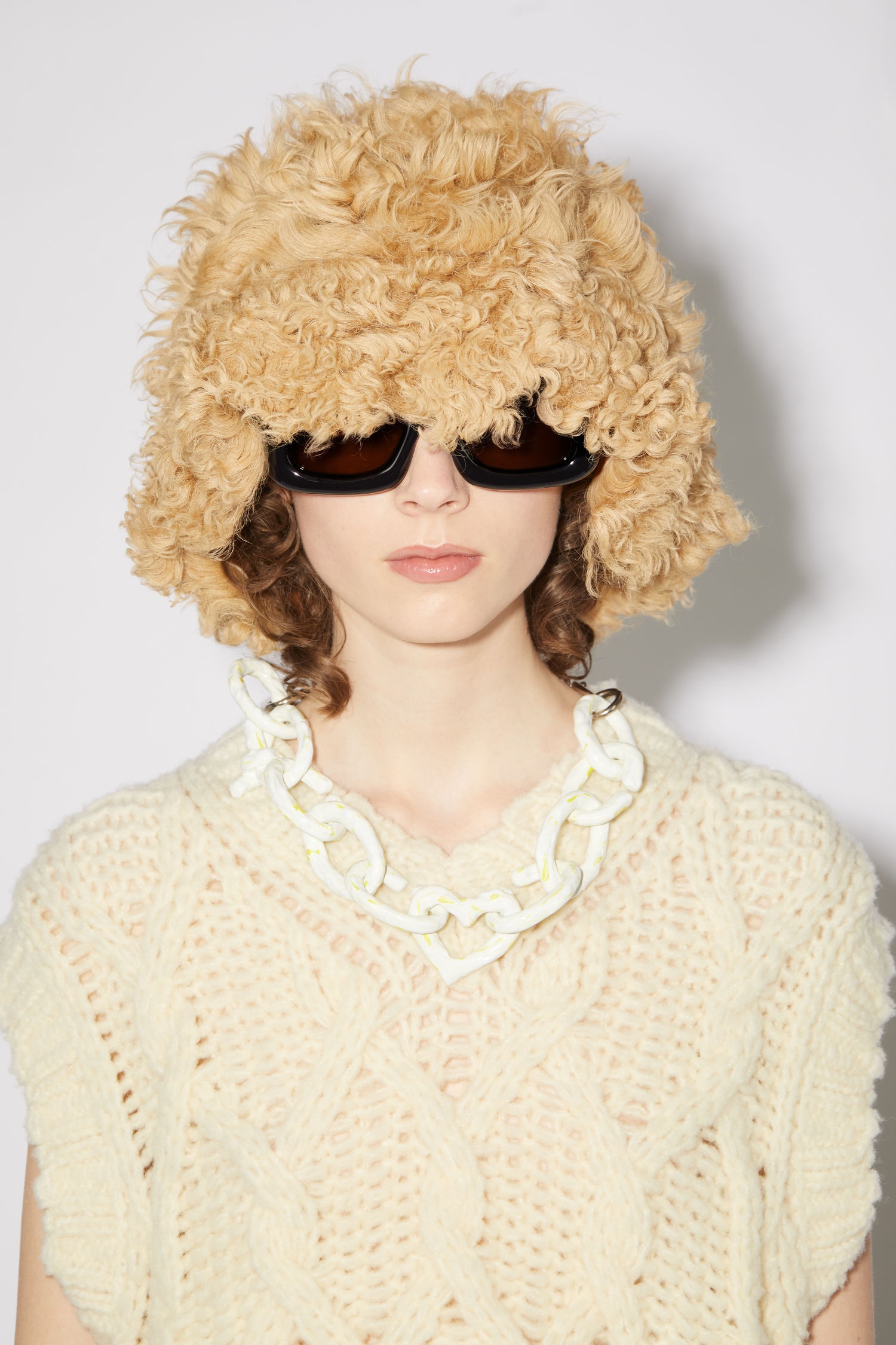 Chunky sweater vest - Off white - 6