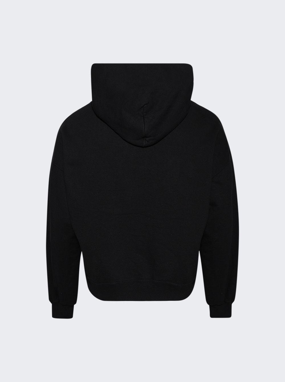 Embroidered Hoodie Black - 2