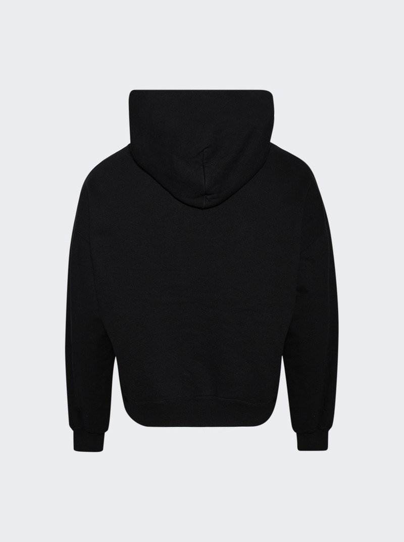 SAINT M×××××× Embroidered Hoodie Black outlook