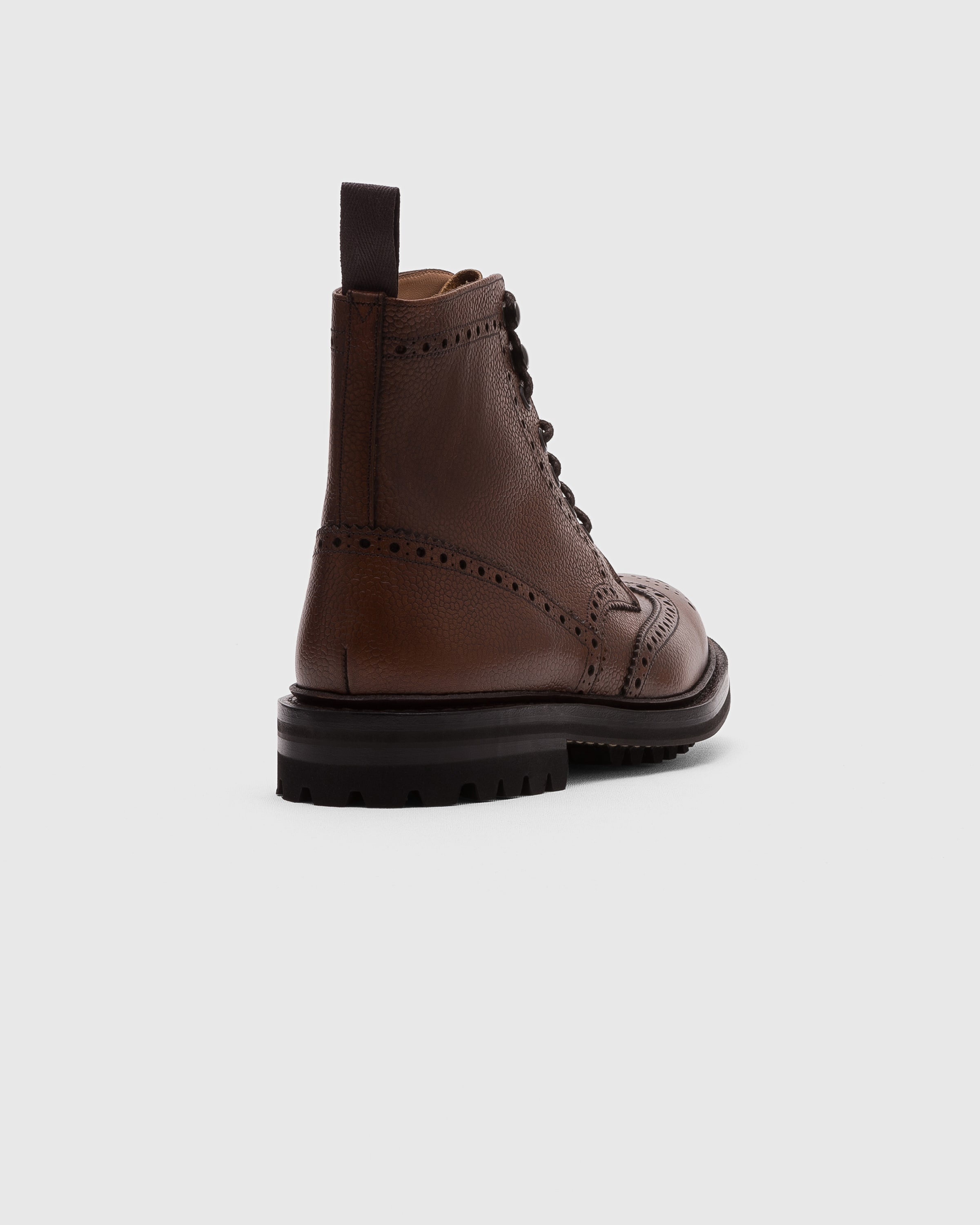 Highland Grain Lace-Up Boot Brogue - 4