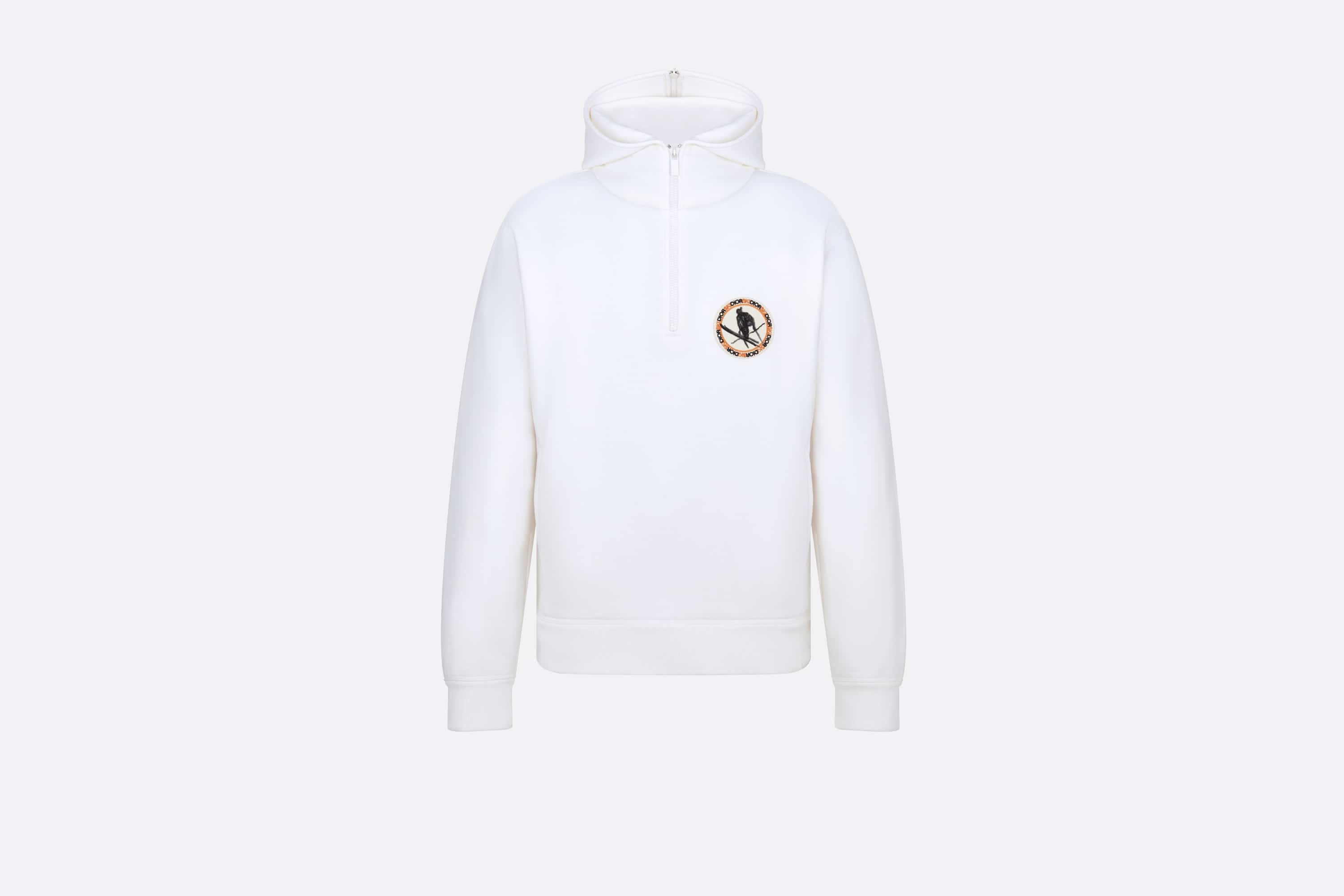 DIOR AND PETER DOIG Relaxed-Fit Hooded Sweatshirt - 1