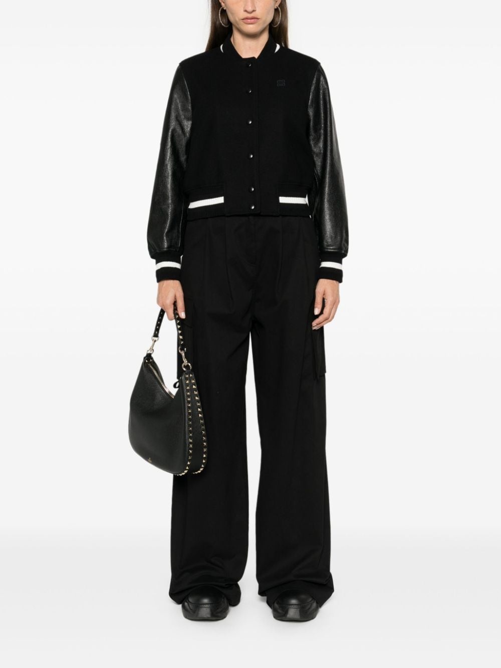 4G-embroidered bomber jacket - 2