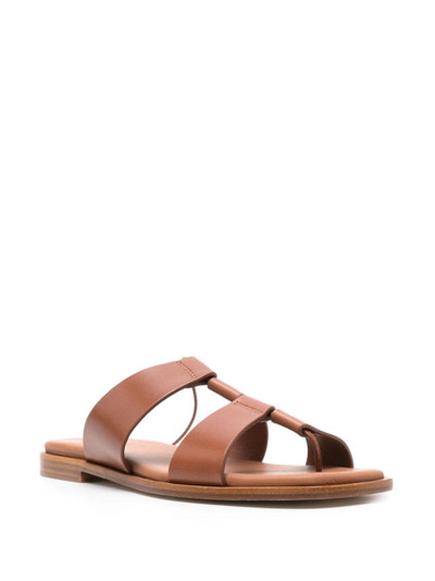 HEREU Lina leather slides outlook