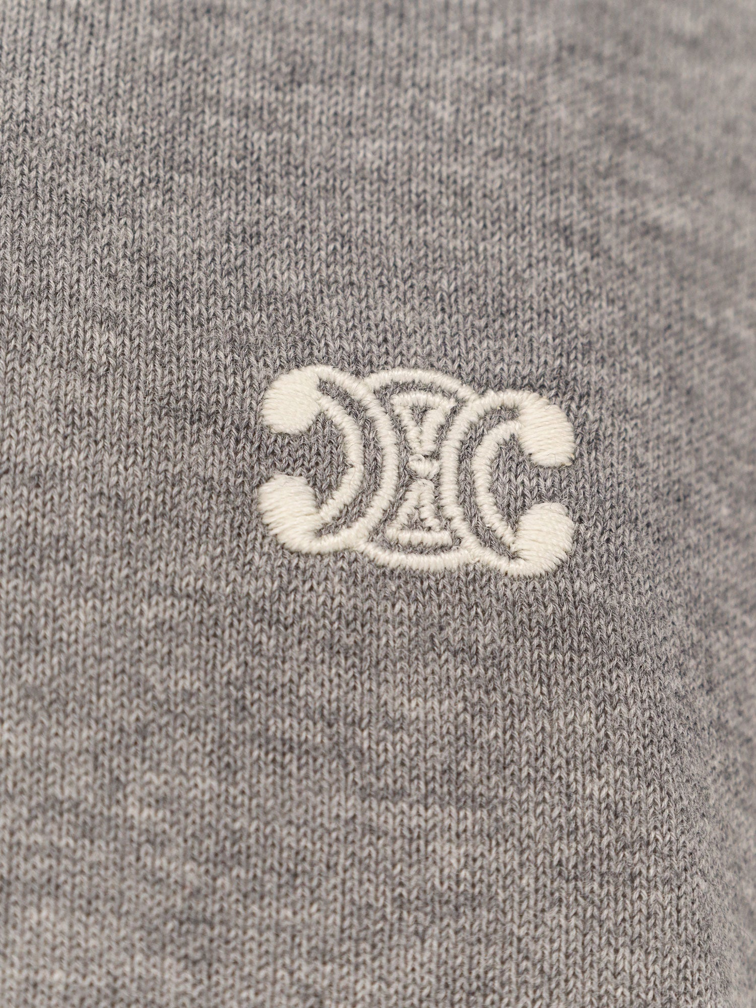 COTTON POLO SHIRT WITH TRIOMPHE DETAIL - 3