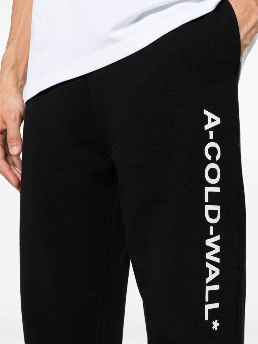 Essentials logo-print track pants - 5