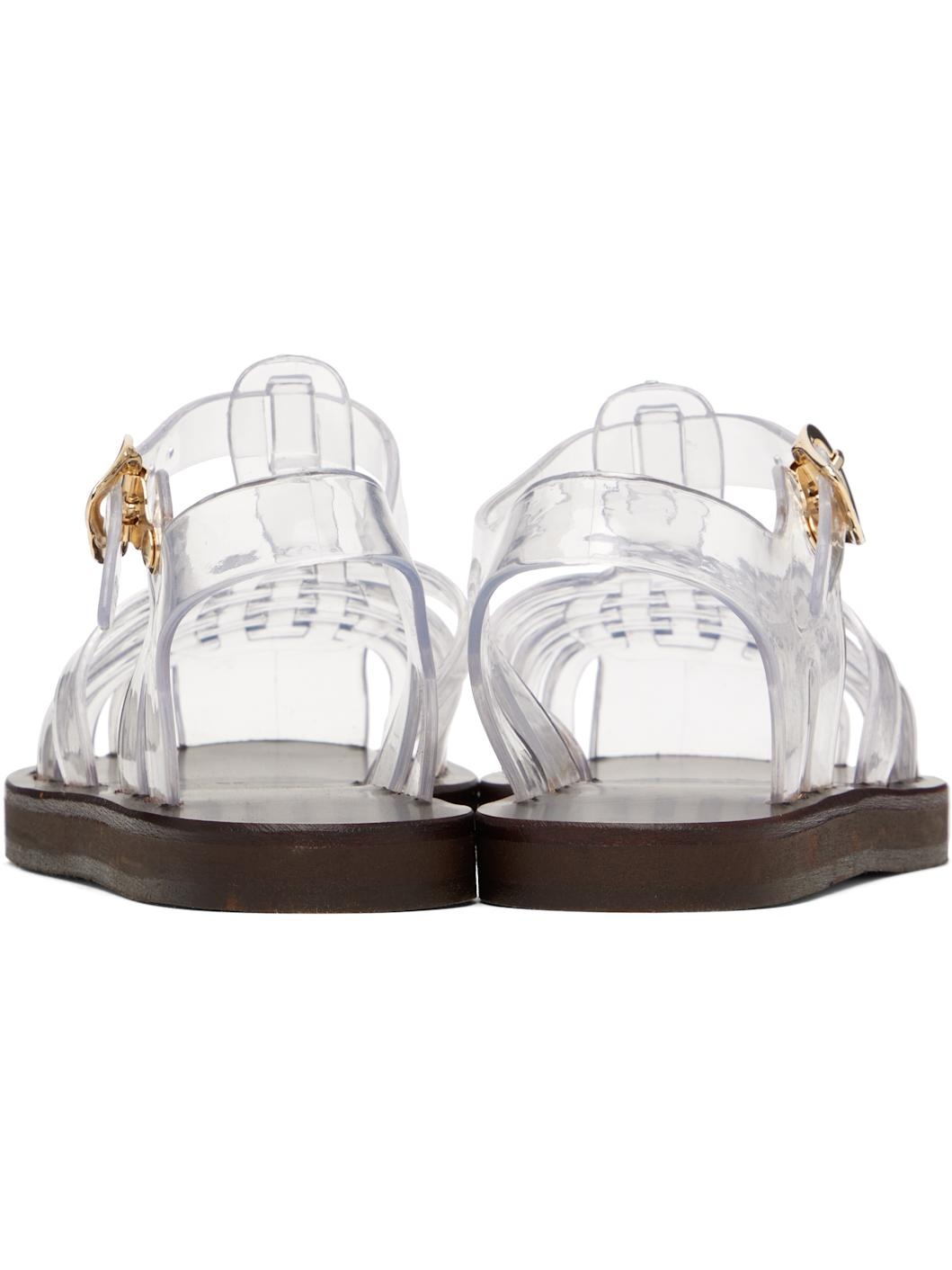 Transparent Homeria Jelly Sandals - 2