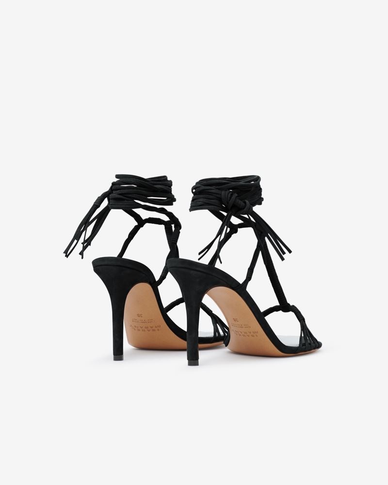 ARJA SUEDE LEATHER SANDALS - 2
