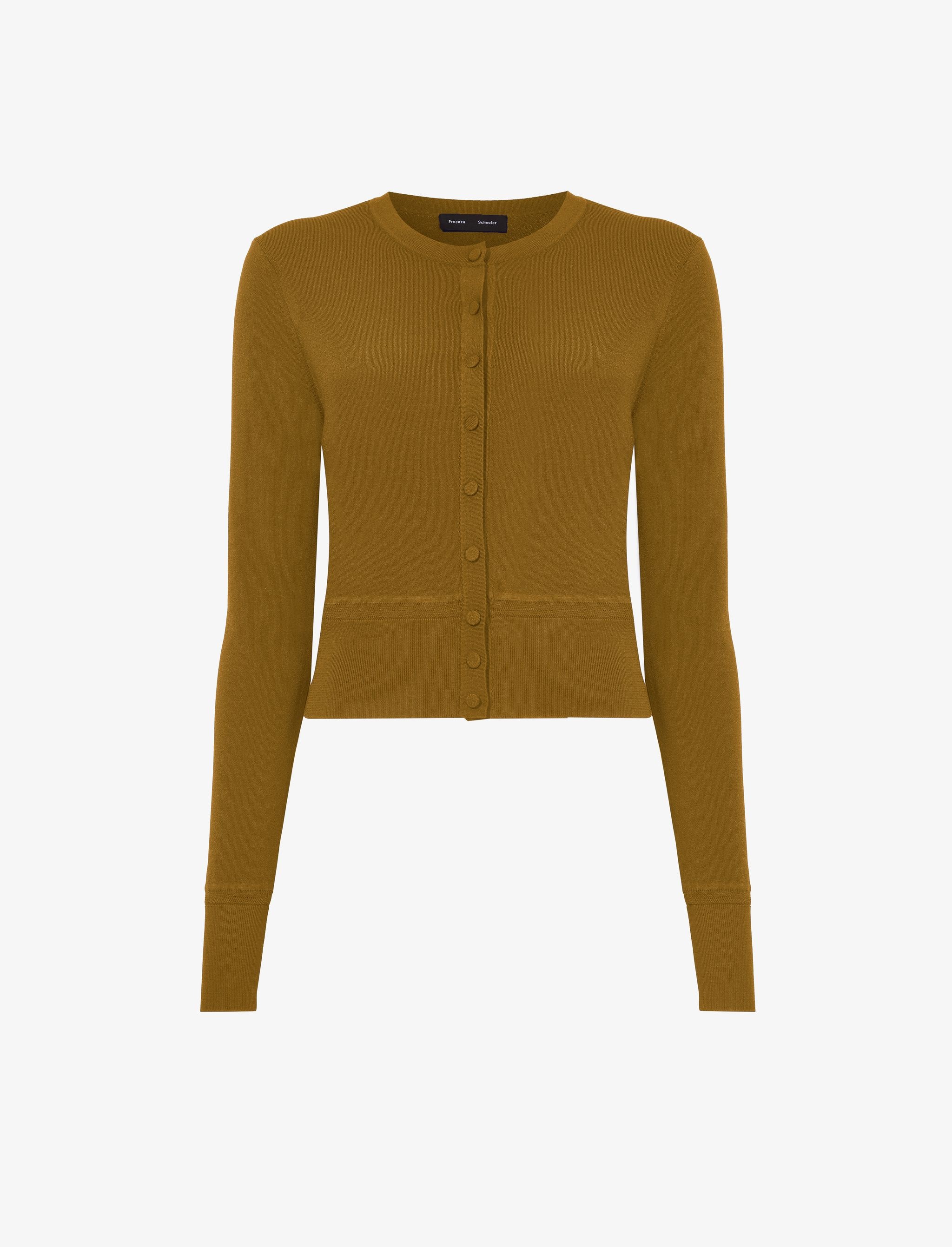 Silk Viscose Cardigan - 1