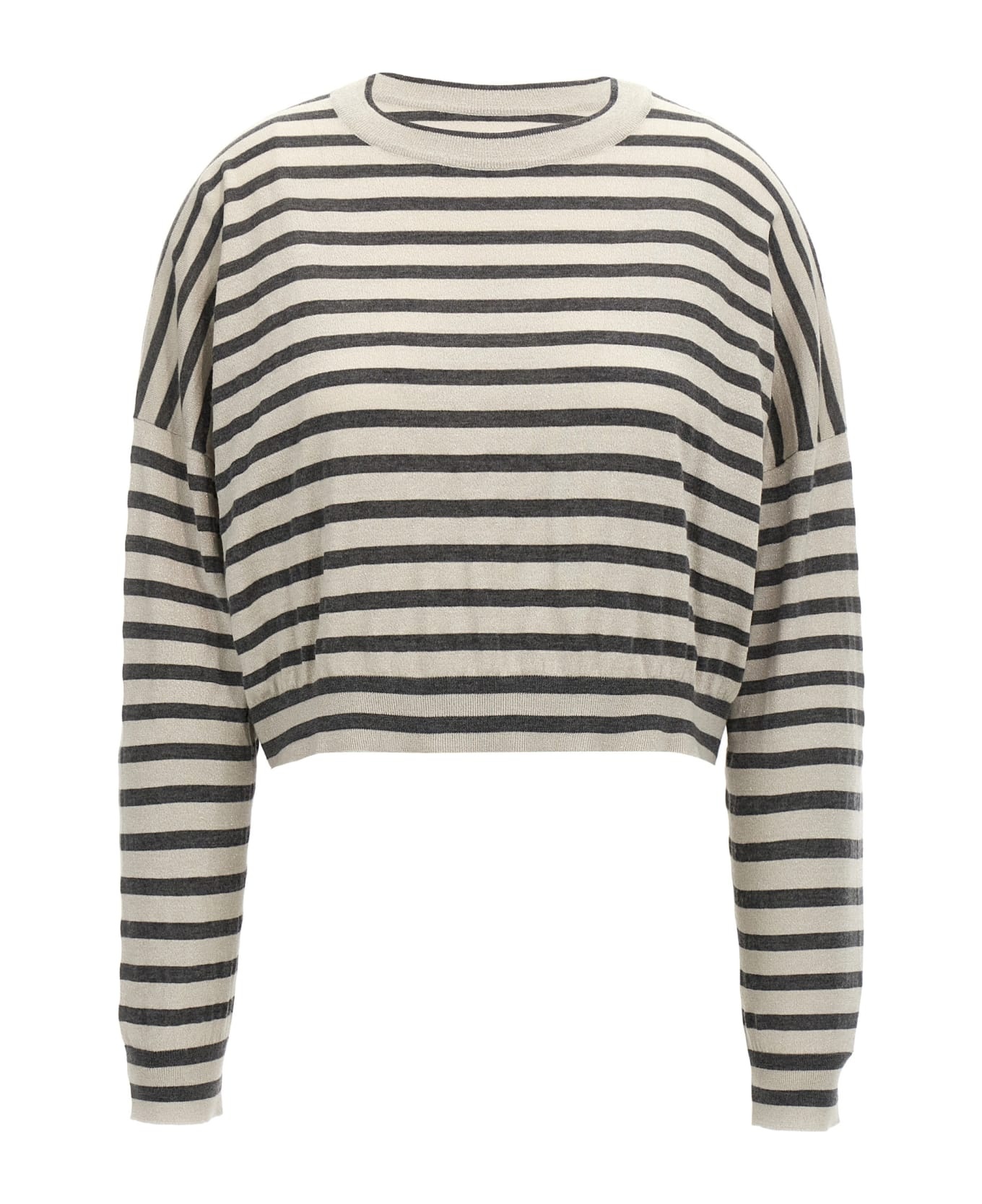 Lurex Stripes Sweater - 1