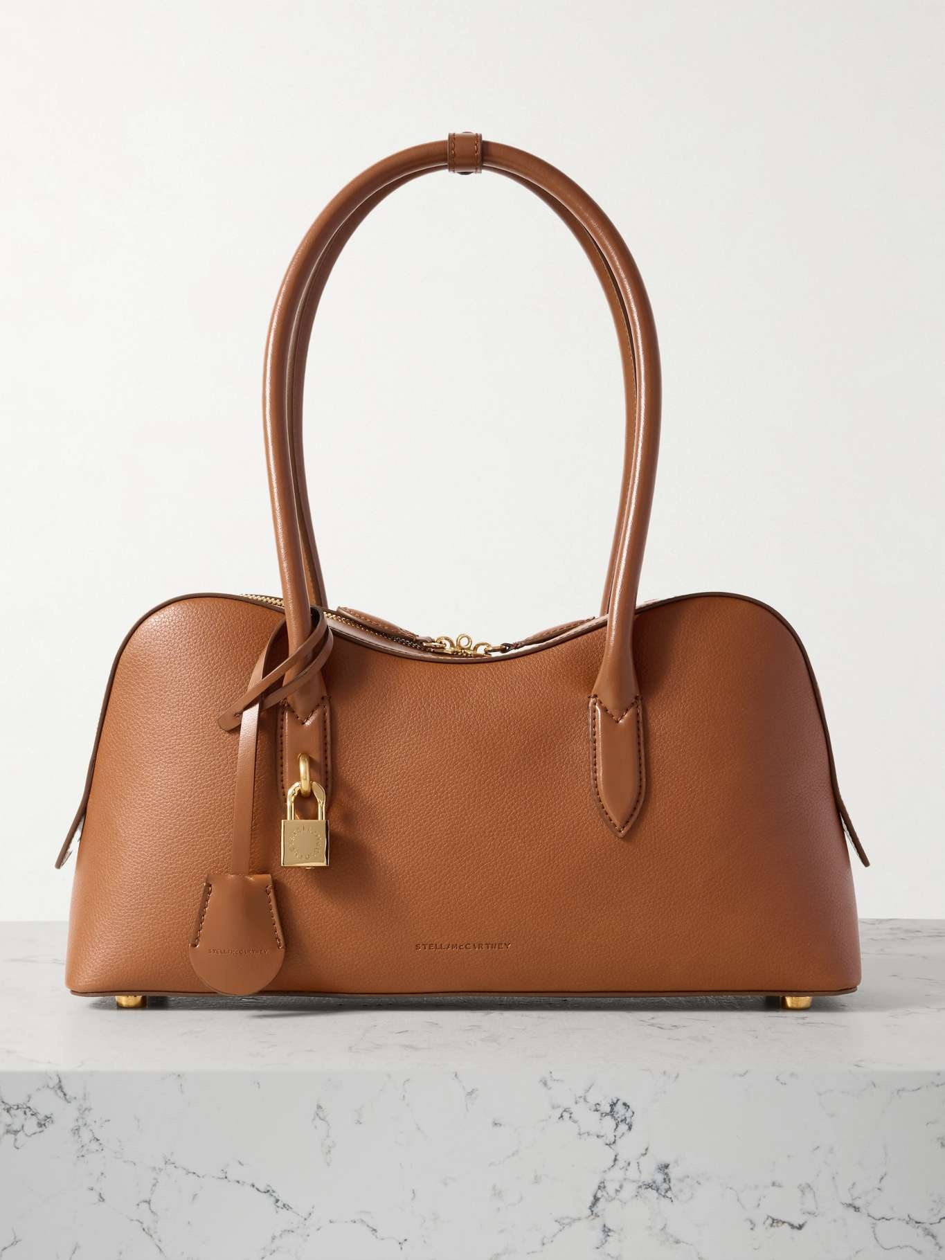 関税込み【STELLA MCCARTNEY】 Stella Ryder vegan leather tote STELLA MCCARTNEY - Stella Ryder vegan-leather shoulder bag