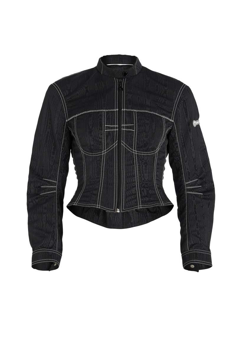 Racing Jacket in Regenerated Moire 1