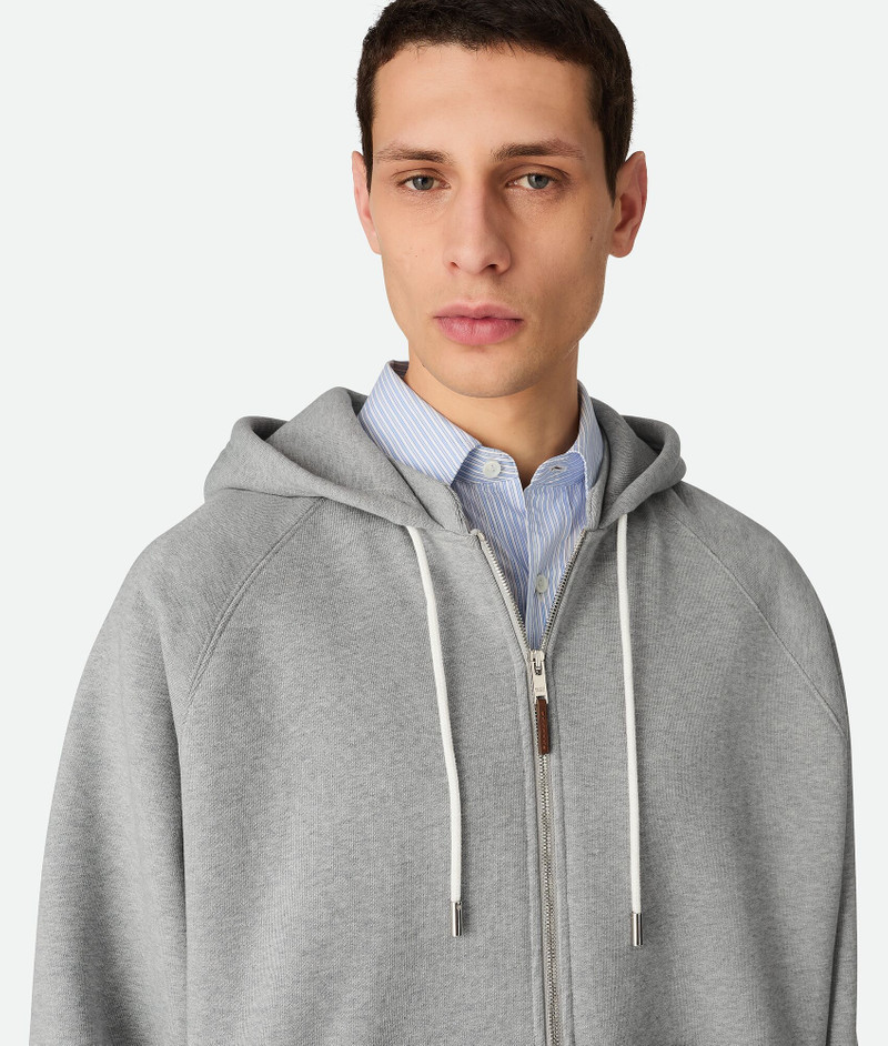 Cotton Fleece Zip Hoodie 4