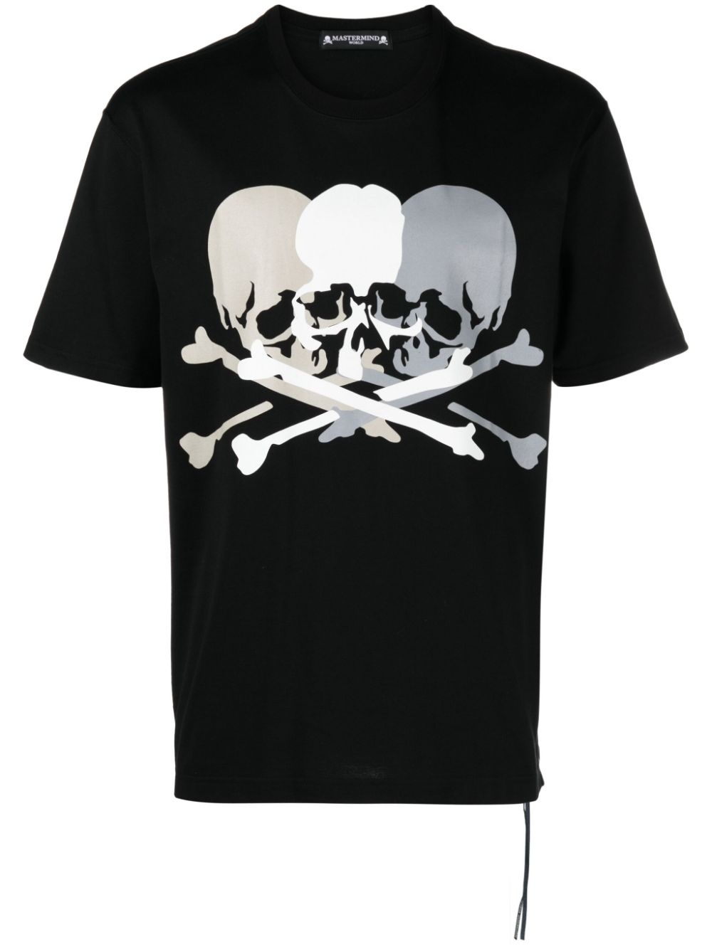 skull-print cotton T-shirt - 1