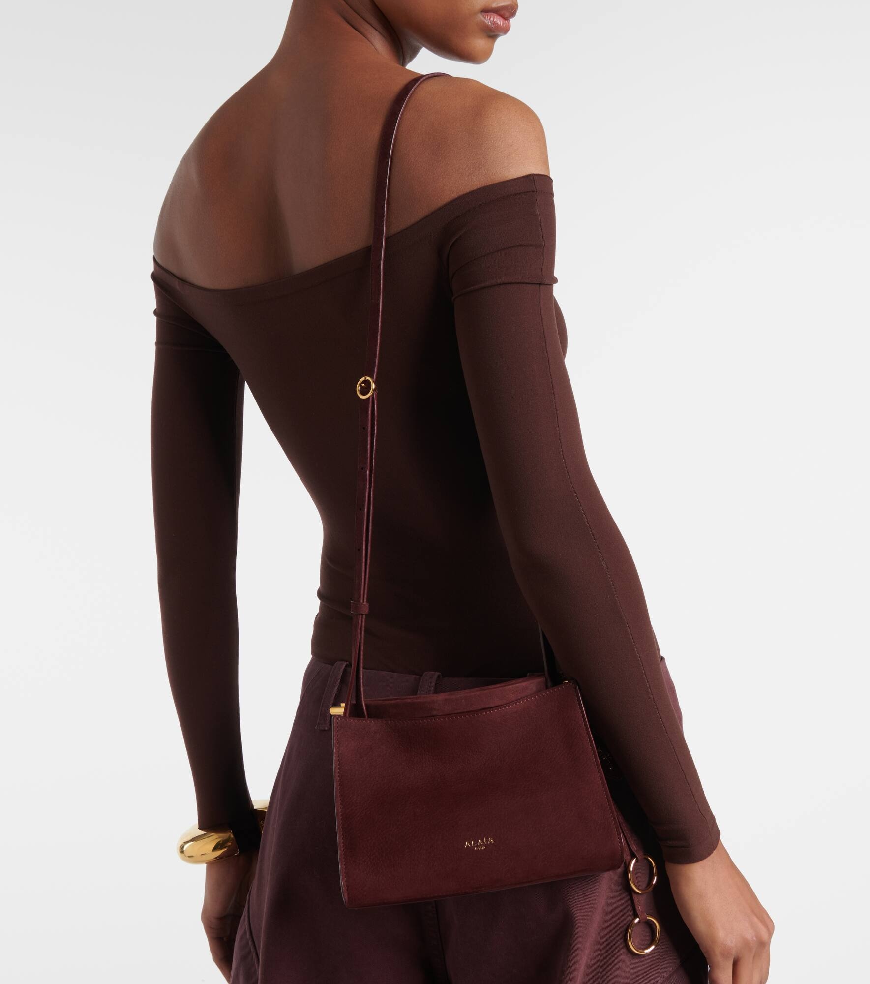 Le Click Small leather shoulder bag - 7