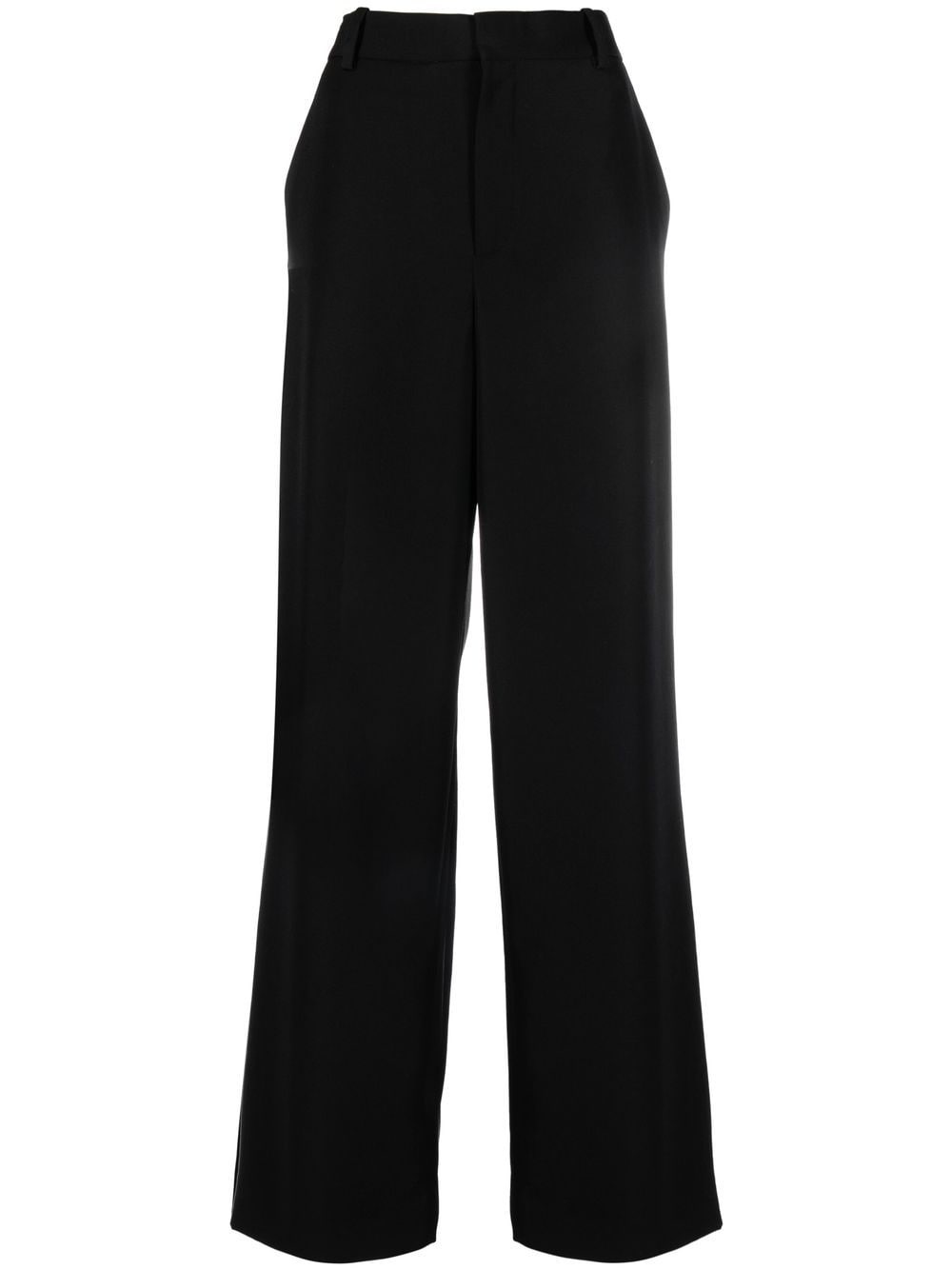 mid-rise wide-leg trousers - 1