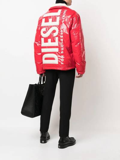 Diesel W-Jupiter reversible puffer jacket outlook