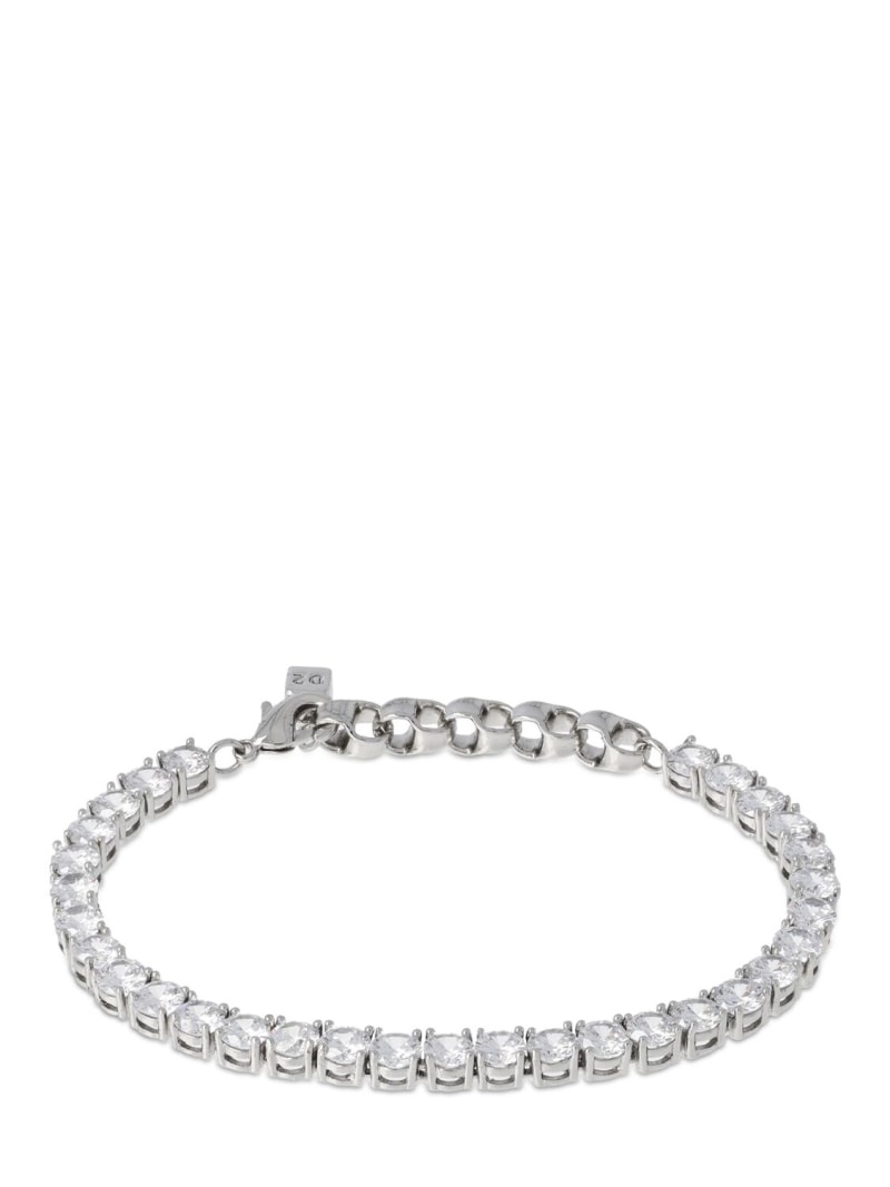 D2 crystal tennis bracelet - 1