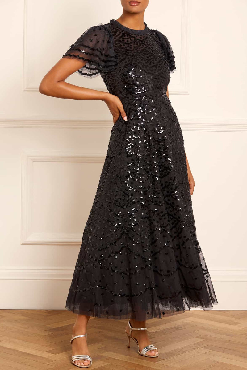 Needle & Thread Deco Dot Ankle Gown outlook