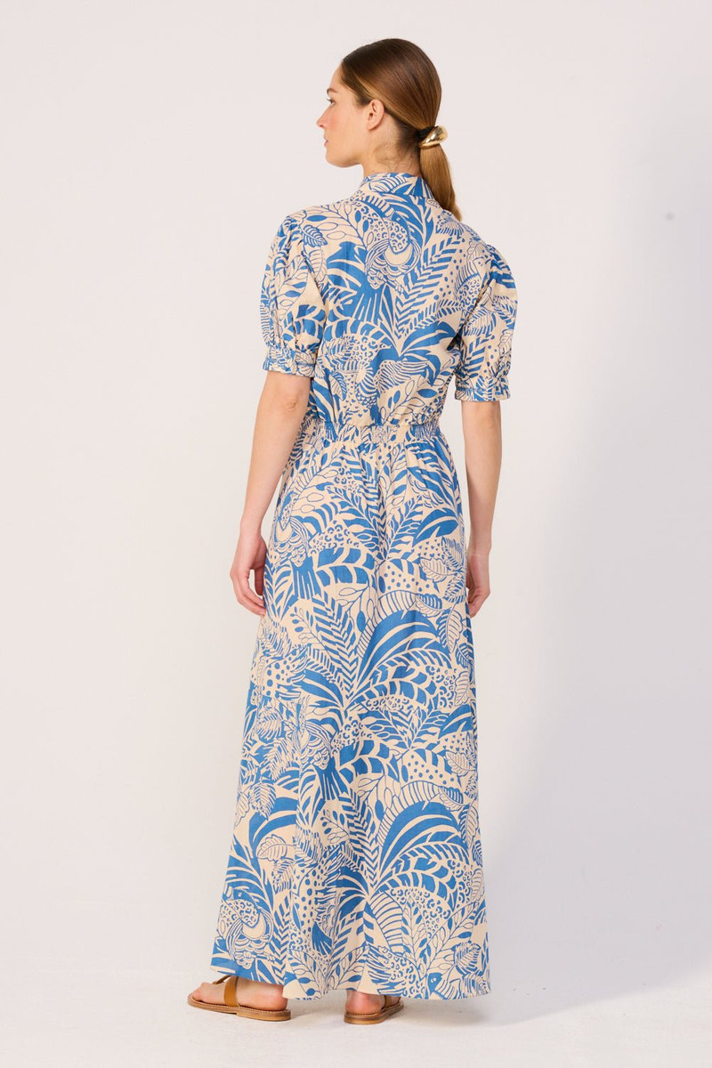 Long Dress Eren - Blue Toucan 6
