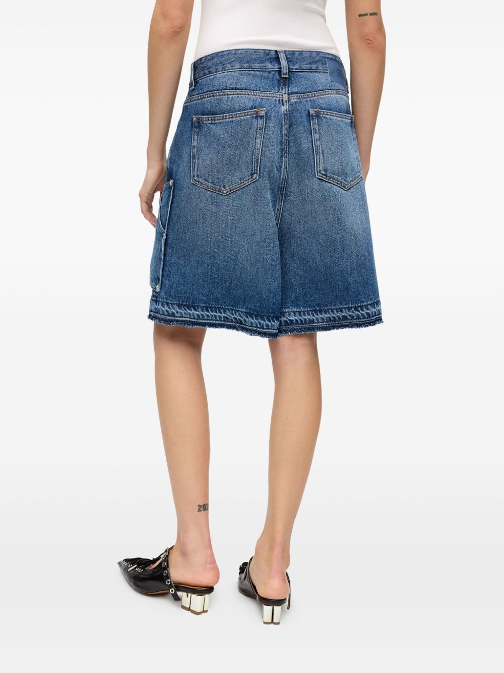 denim shorts - 4