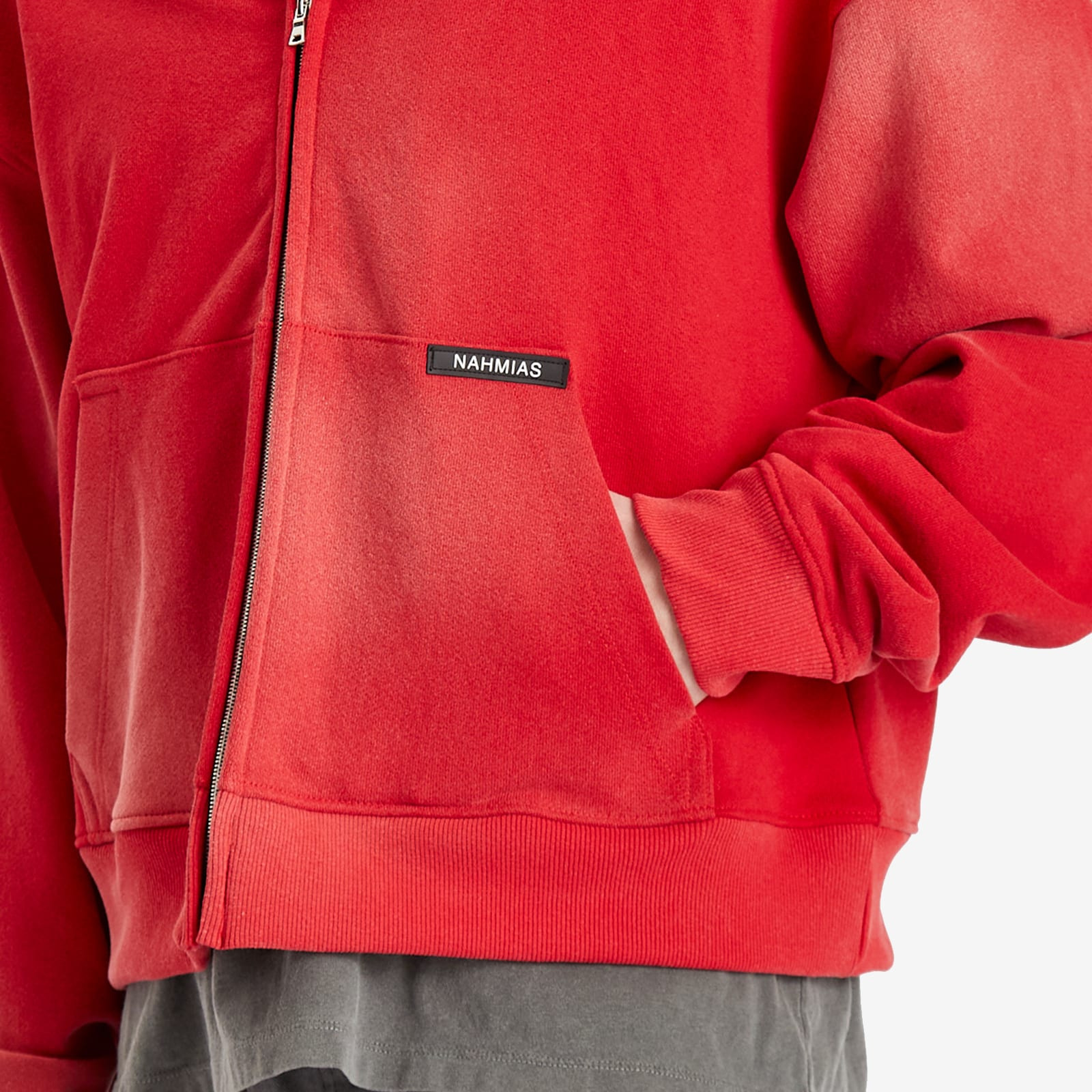 Nahmias Sunfade Boxy Zip-Up Hoodie - 5