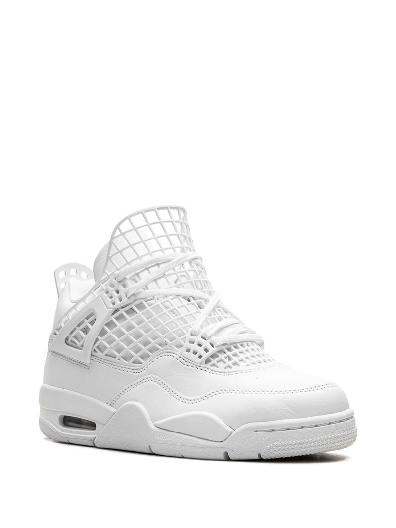 Jordan Air Jordan 4 "Net - White/Metallic Gold/Phantom" sneakers outlook