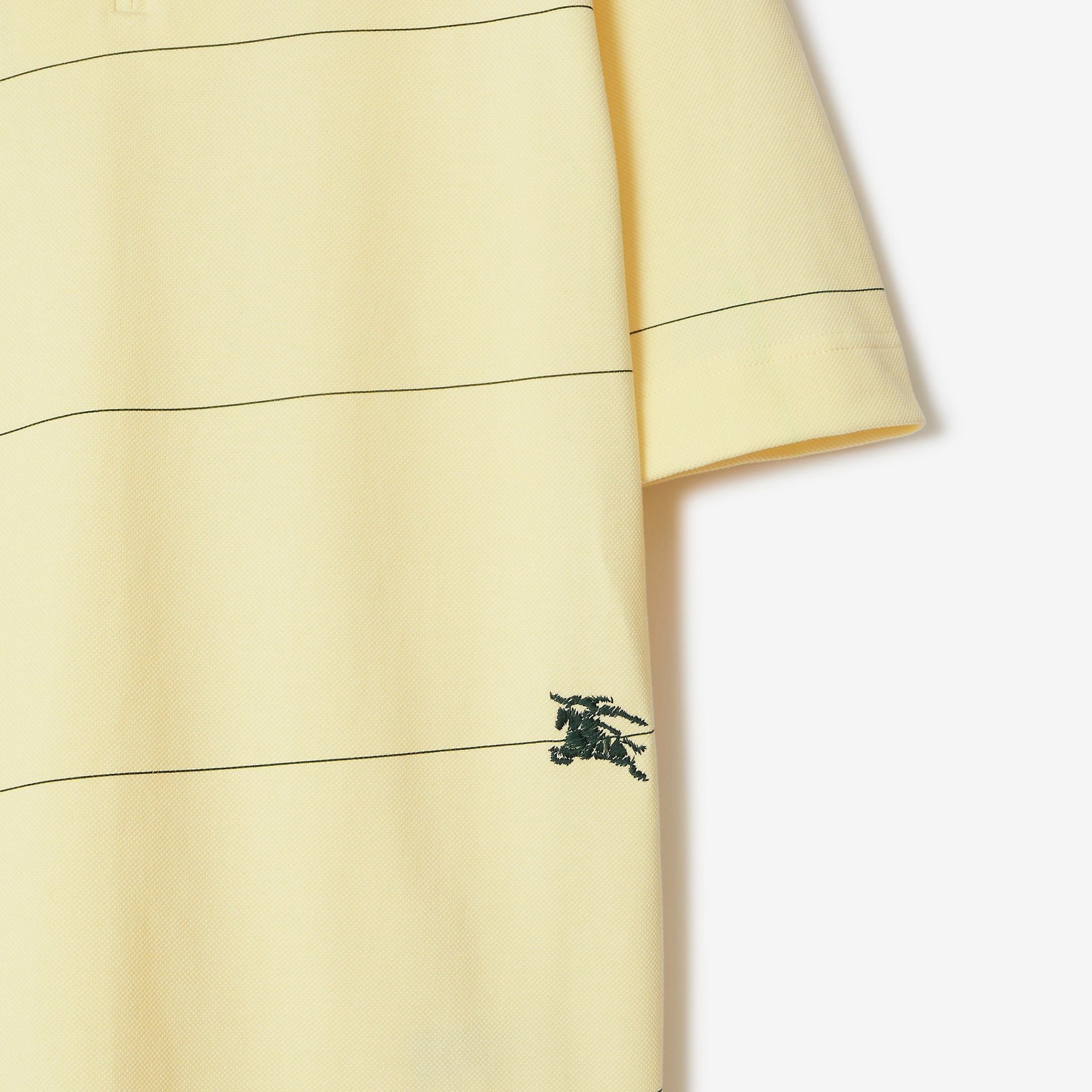 Striped Cotton Polo Shirt - 6