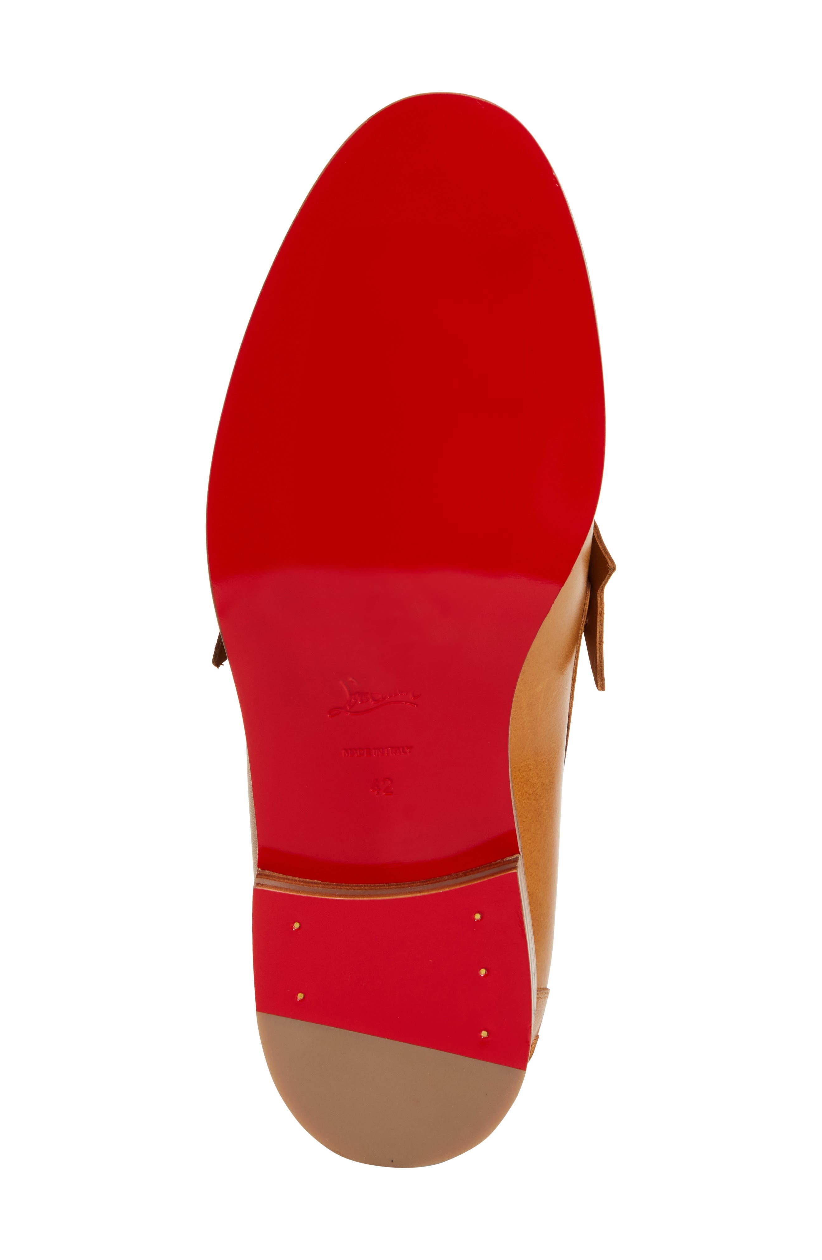 Christian Louboutin Penny Loafer in Terra/Brown at Nordstrom - 6