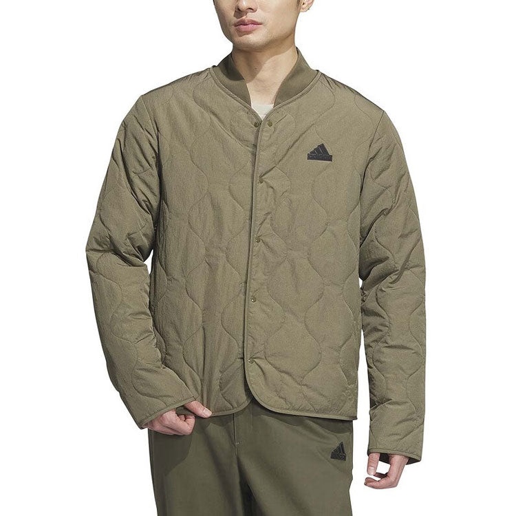 adidas City Escape Padded Jacket Asia Sizing 'Olive Green' JE8570 - 3