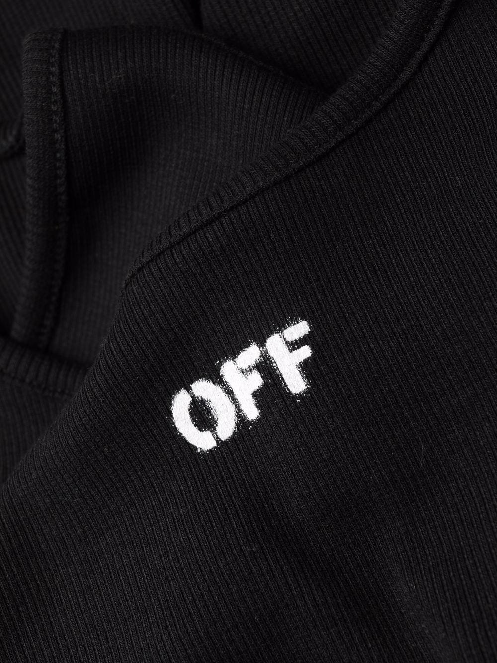 Off-Stamp ribbed dress - 7