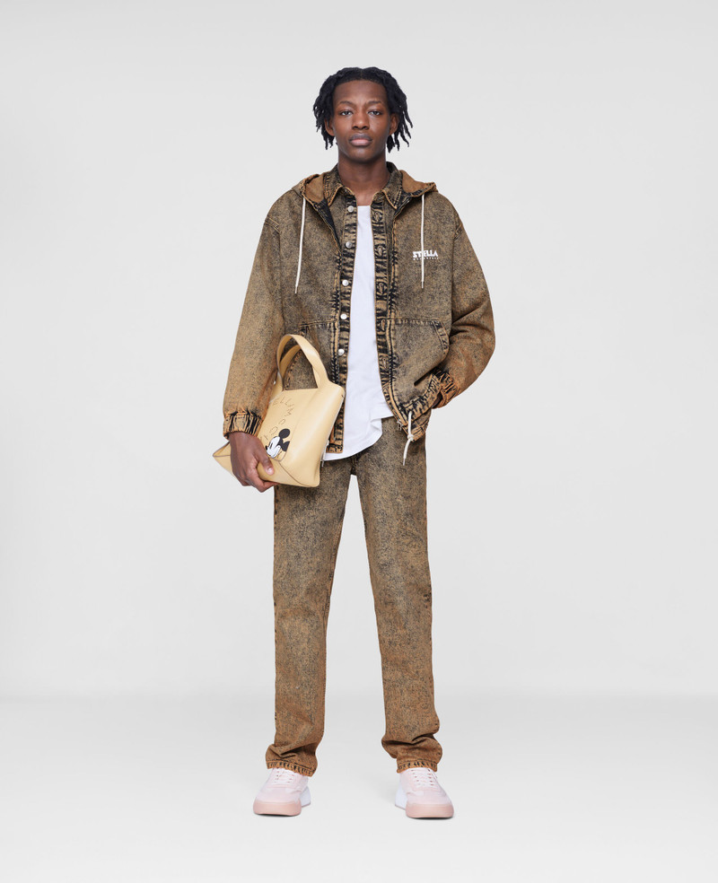 Stella McCartney Fantasia Mickey Print Denim Jacket outlook