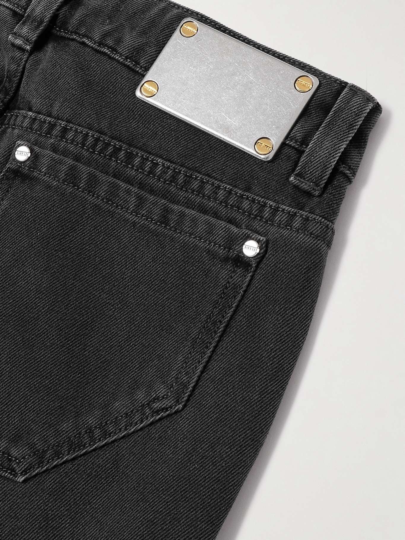 Paneled high-rise flared jeans - 6