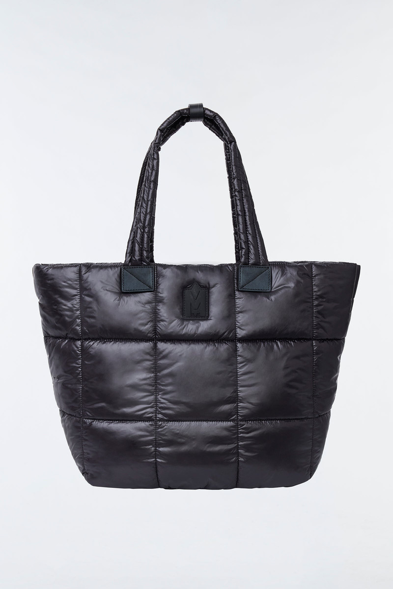 ROX square quilt tote with shoulder handles 1