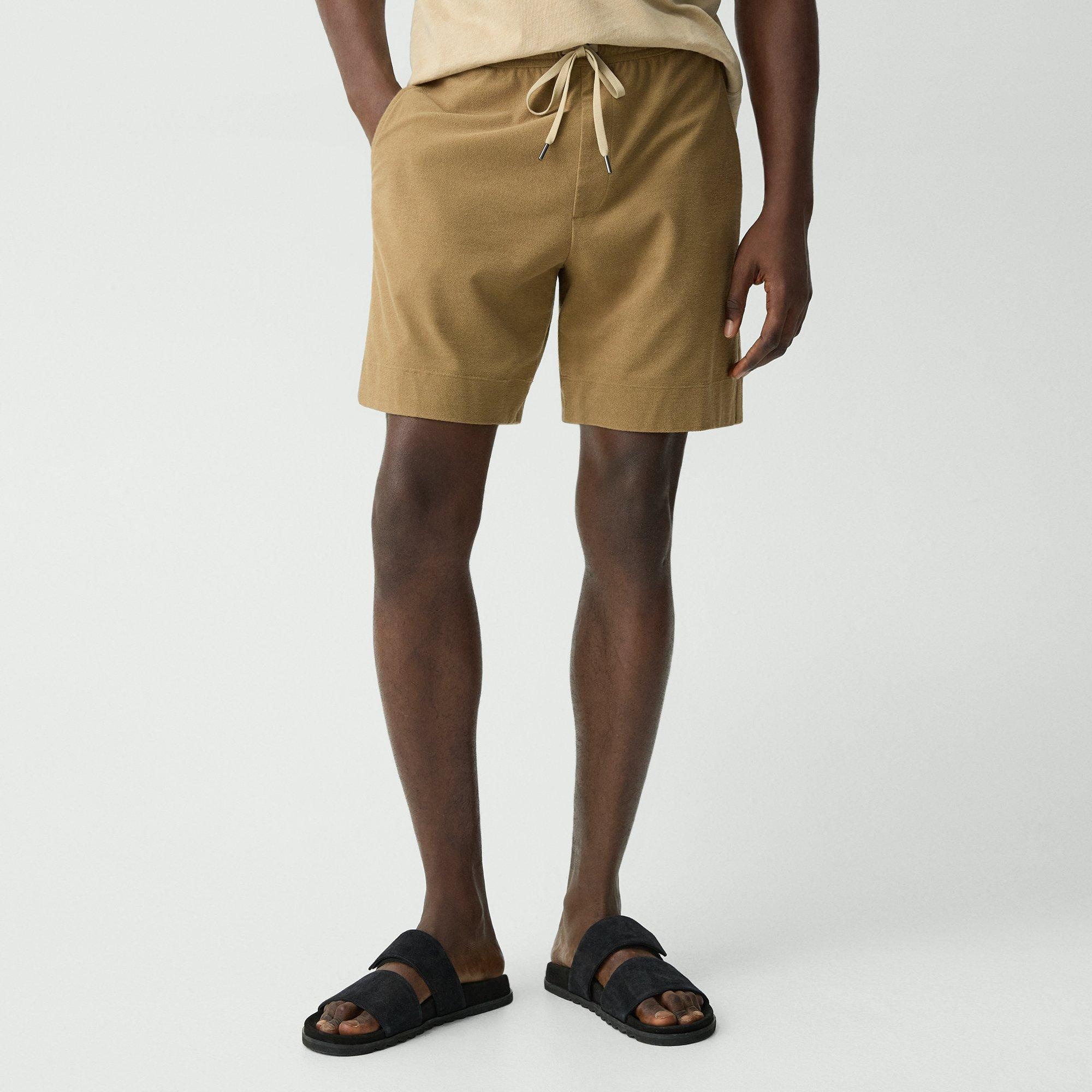 Drawstring Short in Terry Cotton - 5