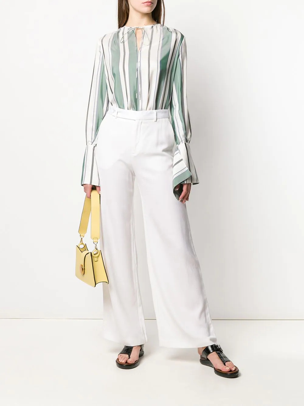 awning stripe blouse - 2