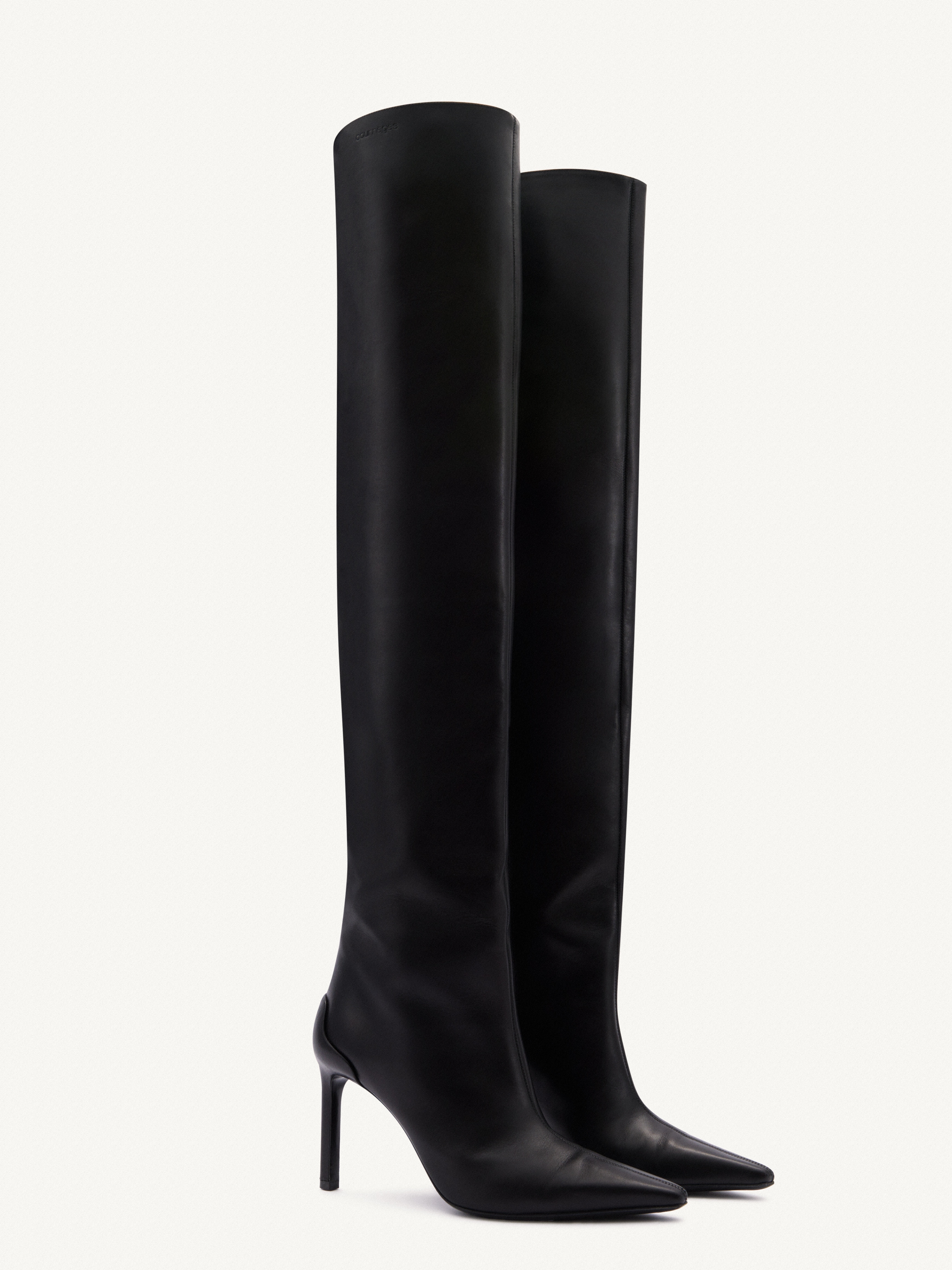 STILETTO ASTRO LEATHER BOOTS - 2